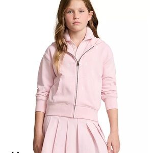 Polo by Ralph Lauren Soft Pink Kids Zip Hoodie